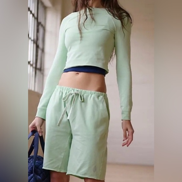 Free People Pants - NWOT $98 Free people Hot Shot Easy Set in Cactus